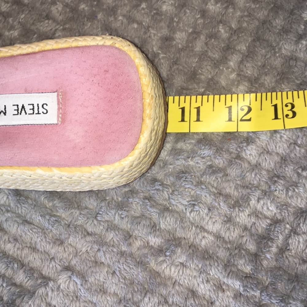 Steve Madden Espadrille Platform Flower Sandals - Picture 8 of 8